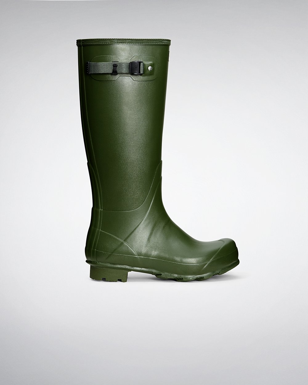 Hunter Hombre Norris Field - Botas de Lluvia Verde - 152-KAJOIQ